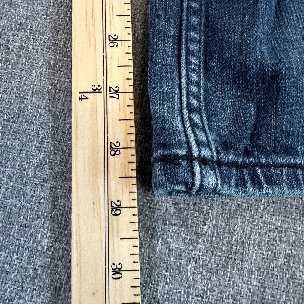 Buffalo David Bitton Jack-X Slim Straight Stretch Jeans Mens 34x30 Dark Wash - Picture 8 of 10